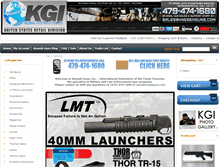 Tablet Screenshot of knesekguns.com